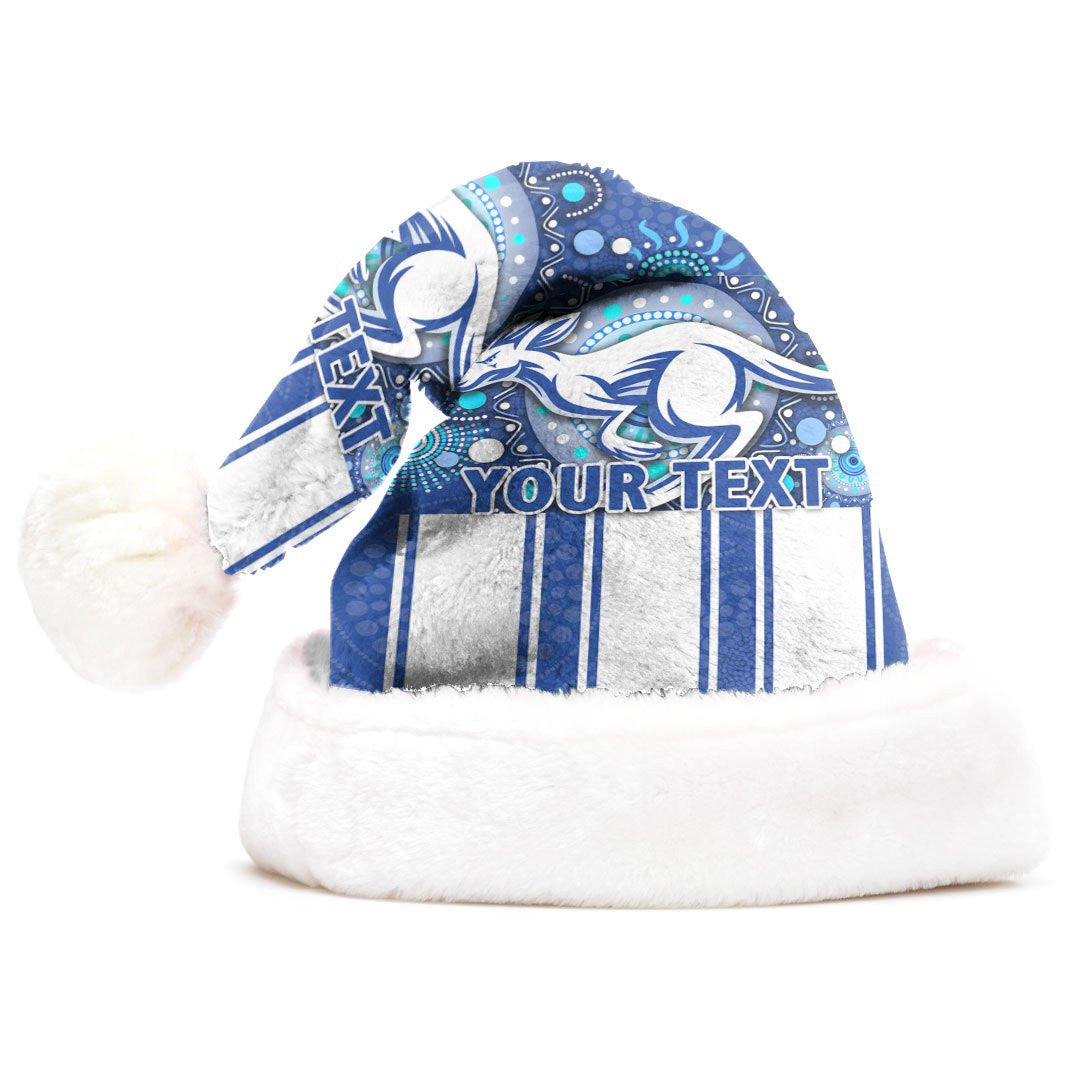 vibe-hoodie-christmas-hat-custom-north-melbourne-kangaroos-indigenous-special-style-football-team-christmas-hat