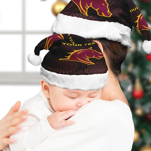 vibe-hoodie-christmas-hat-custom-brisbane-lions-indigenous-unique-football-team-christmas-hat