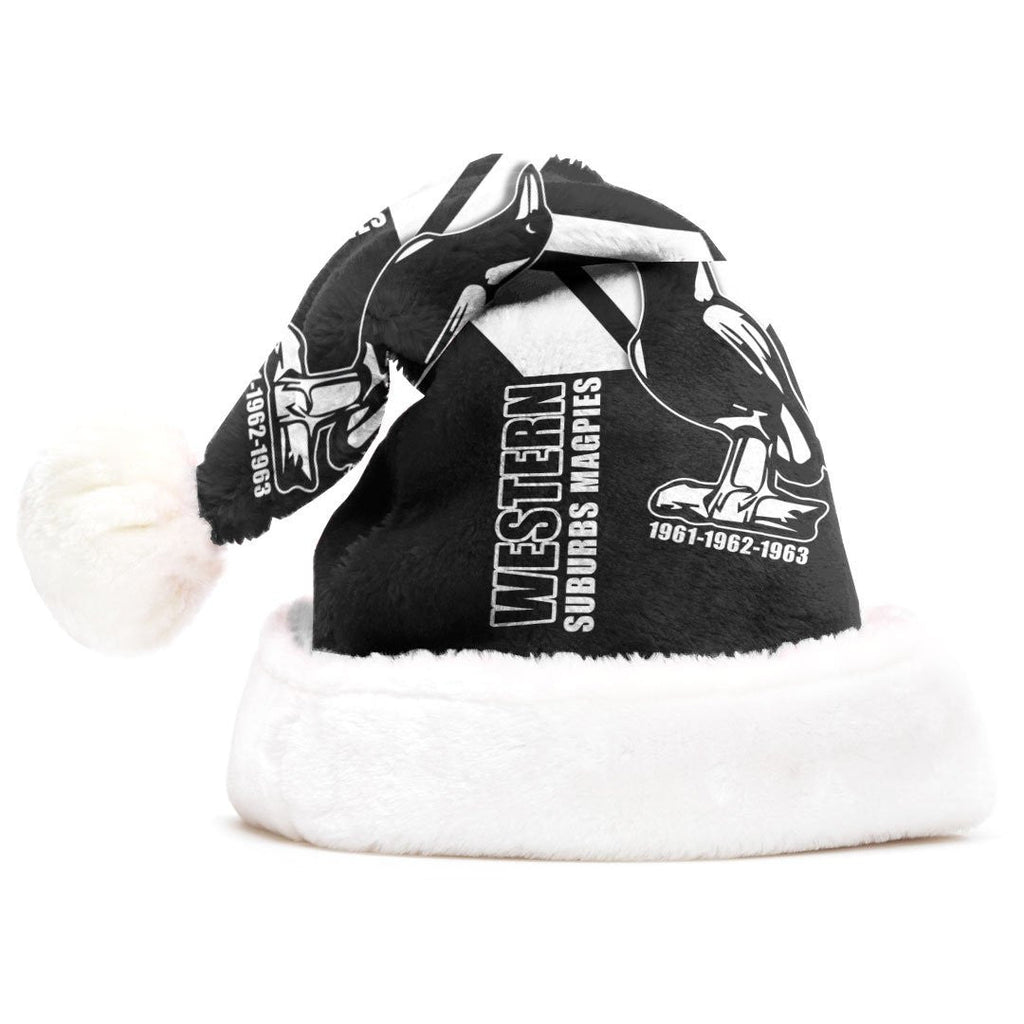 vibe-hoodie-christmas-hat-custom-western-suburbs-magpies-rugby-team-christmas-hat