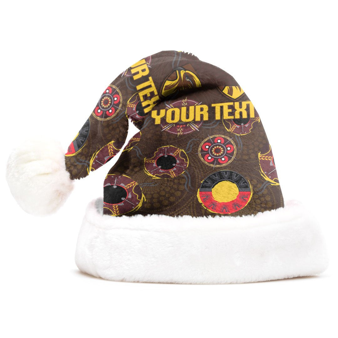 vibe-hoodie-christmas-hat-custom-hawthorn-hawks-special-indigenous-football-team-christmas-hat