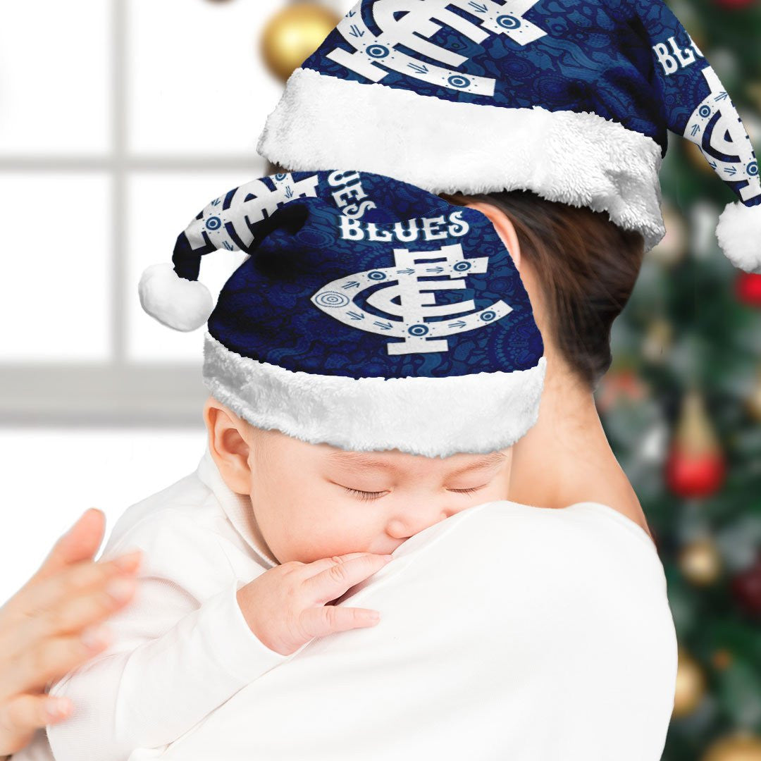 vibe-hoodie-christmas-hat-custom-carlton-blues-new-release-football-team-christmas-hat
