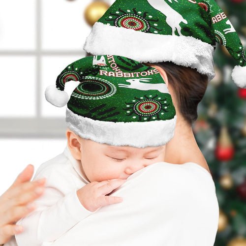 vibe-hoodie-christmas-hat-south-sydney-rabbitohs-unique-indigenous-rugby-team-christmas-hat