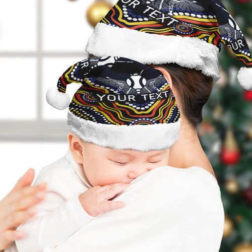 vibe-hoodie-christmas-hat-custom-adelaide-crows-indigenous-classic-football-team-christmas-hat