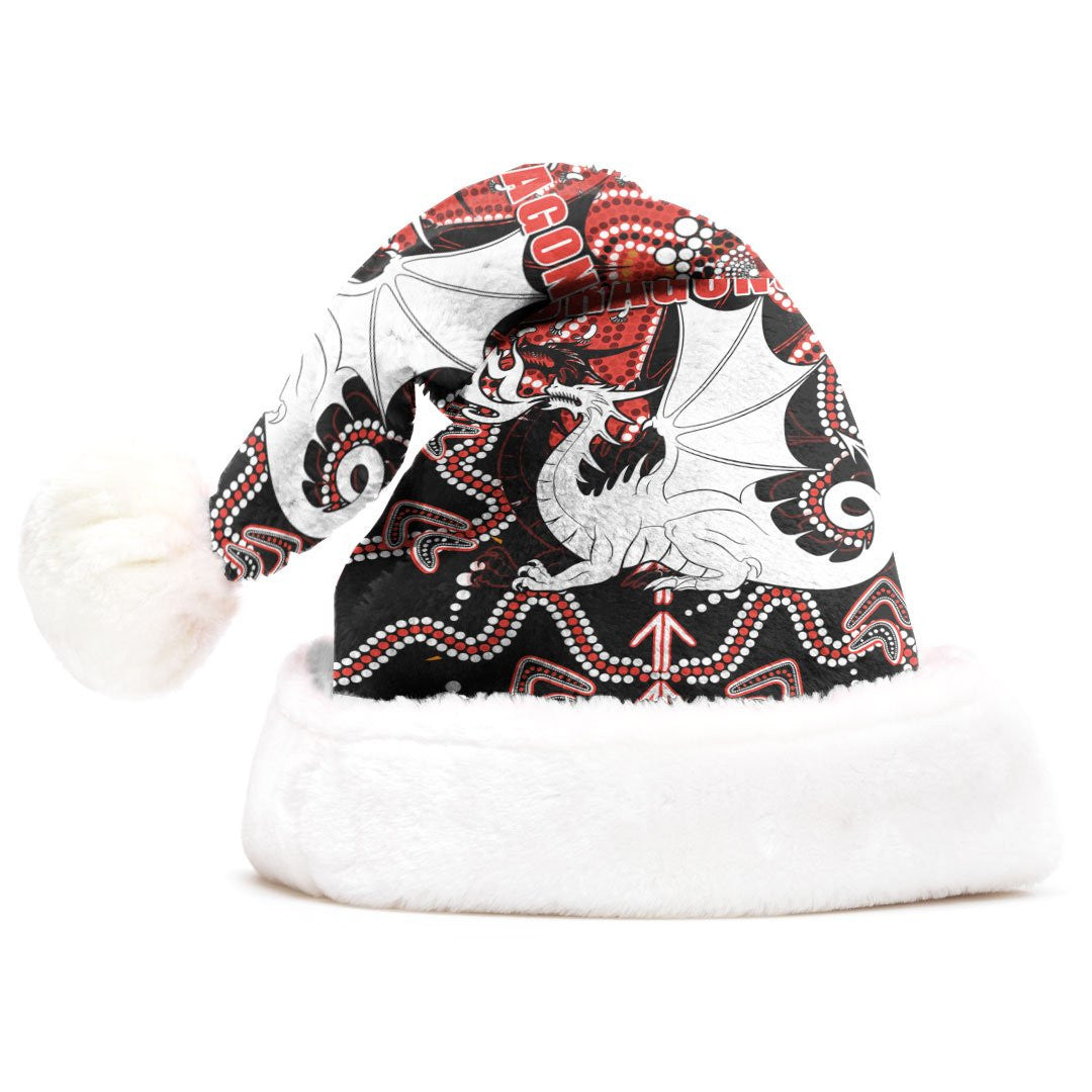 vibe-hoodie-christmas-hat-st-george-illawarra-dragons-indigenous-limited-edition-rugby-team-christmas-hat