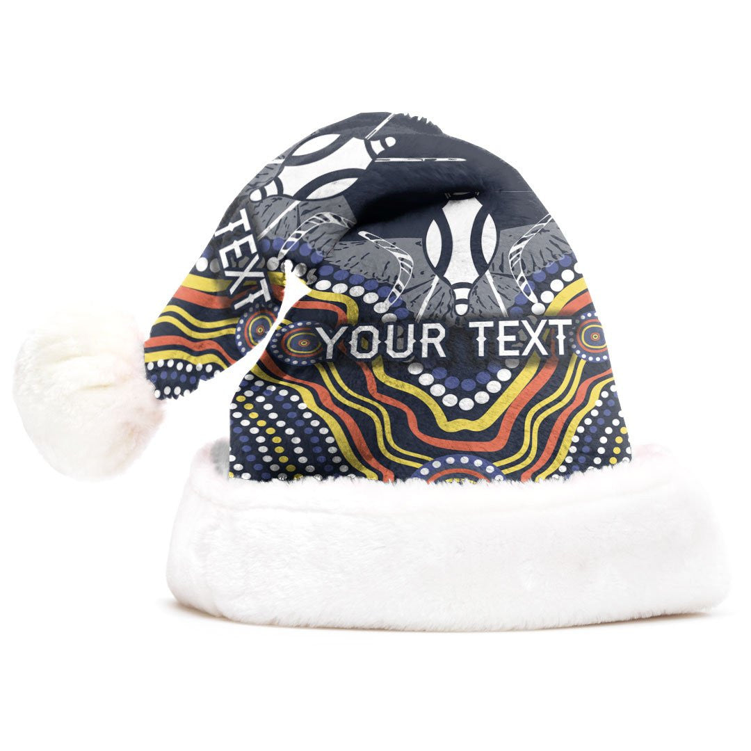 vibe-hoodie-christmas-hat-custom-adelaide-crows-indigenous-classic-football-team-christmas-hat