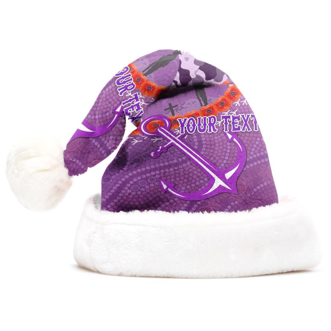 vibe-hoodie-christmas-hat-custom-fremantle-dockers-indigenous-violet-camo-football-team-christmas-hat