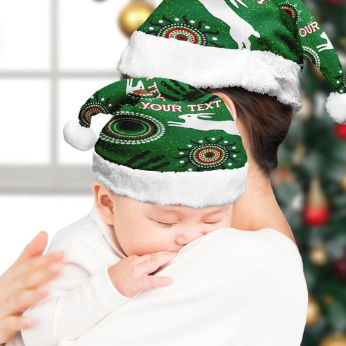 vibe-hoodie-christmas-hat-custom-south-sydney-rabbitohs-unique-indigenous-rugby-team-christmas-hat