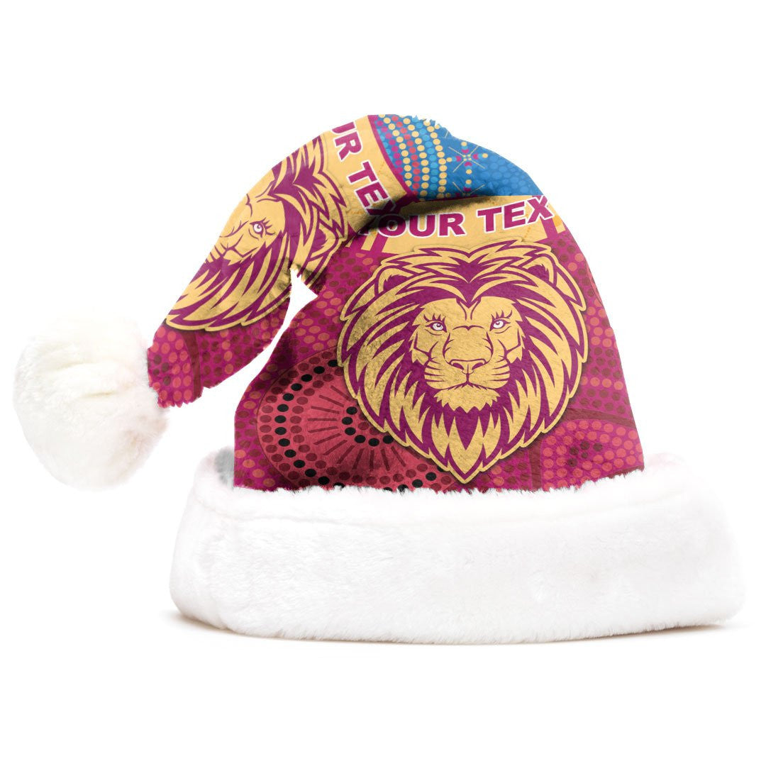 vibe-hoodie-christmas-hat-custom-brisbane-broncos-simple-style-rugby-team-christmas-hat