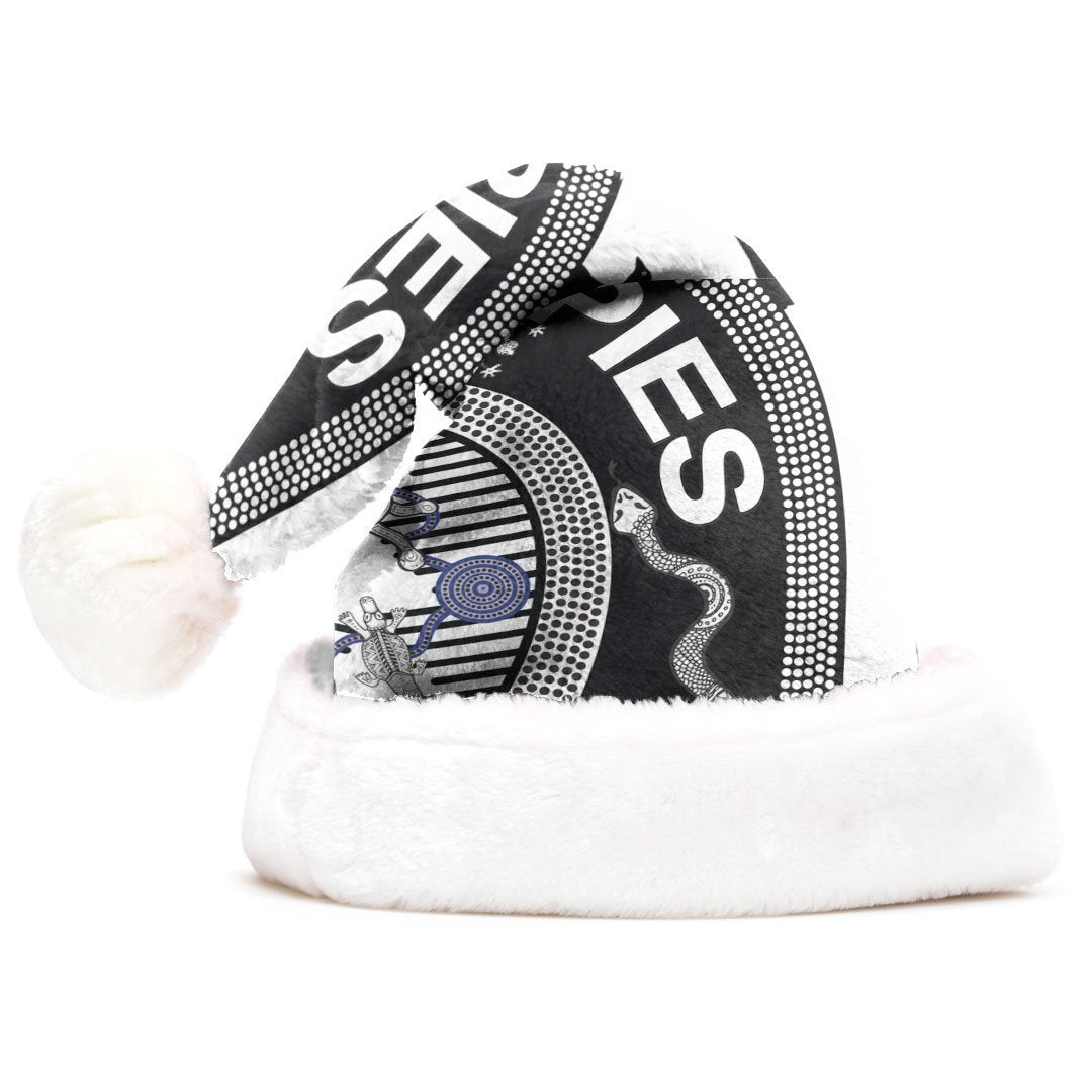 vibe-hoodie-christmas-hat-collingwood-magpies-indigenous-pies-football-team-christmas-hat