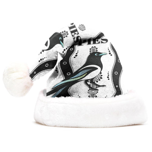 vibe-hoodie-christmas-hat-collingwood-magpies-indigenous-victory-white-version-football-team-christmas-hat