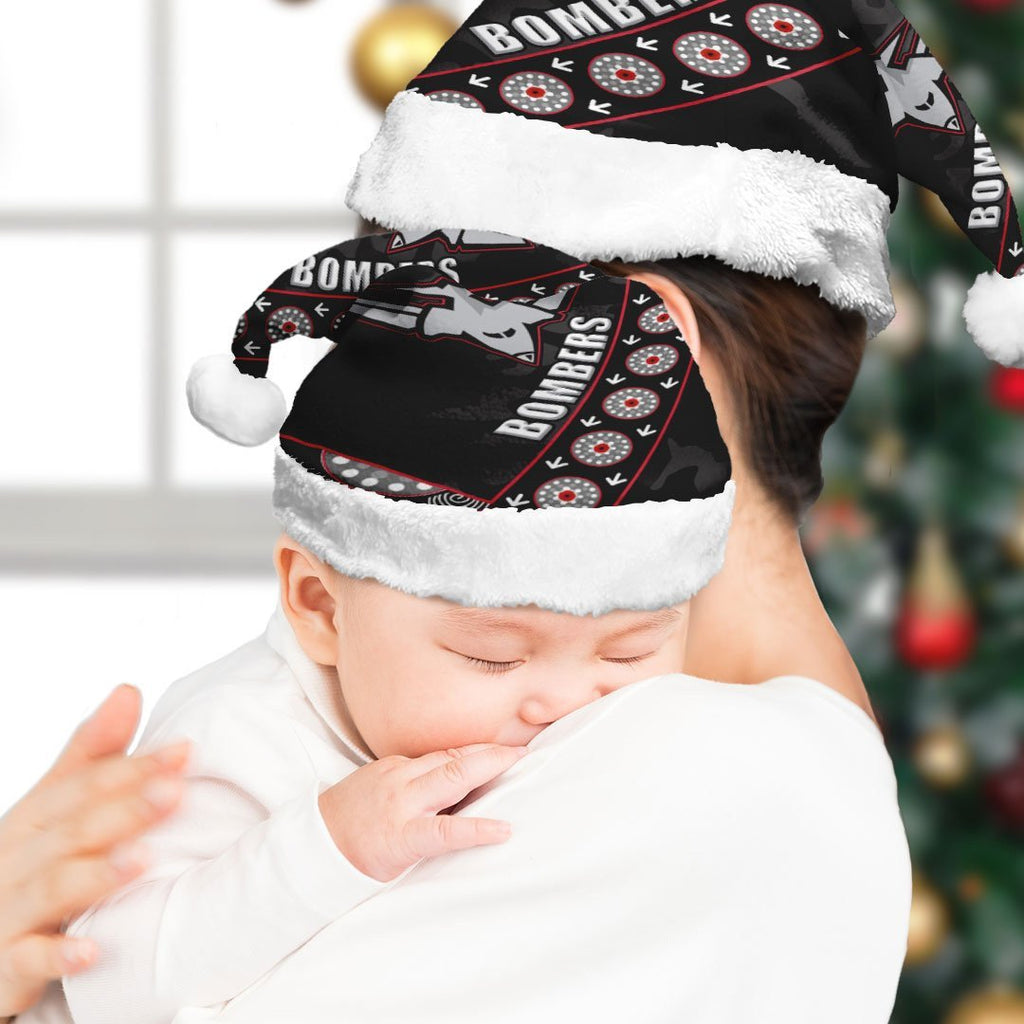 vibe-hoodie-christmas-hat-essendon-bombers-anzac-black-style-football-team-christmas-hat