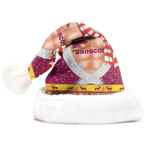 vibe-hoodie-christmas-hat-brisbane-broncos-christmas-six-pack-style-maroon-rugby-team-christmas-hat