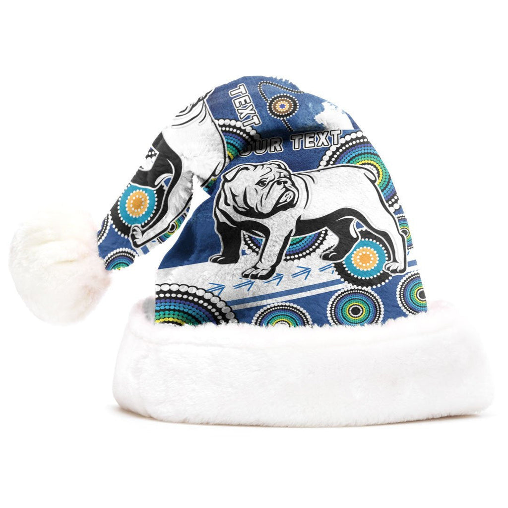 vibe-hoodie-christmas-hat-custom-canterbury-bankstown-bulldogs-grunge-indigenous-rugby-team-christmas-hat