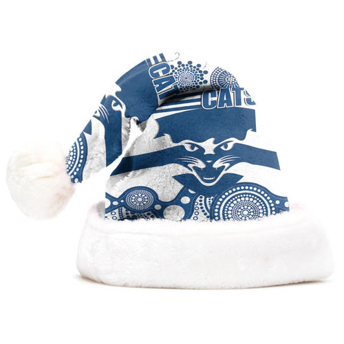 vibe-hoodie-christmas-hat-custom-geelong-cats-limited-edition-football-team-christmas-hat