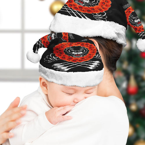vibe-hoodie-christmas-hat-custom-penrith-panthers-poppy-lest-we-forget-rugby-team-christmas-hat