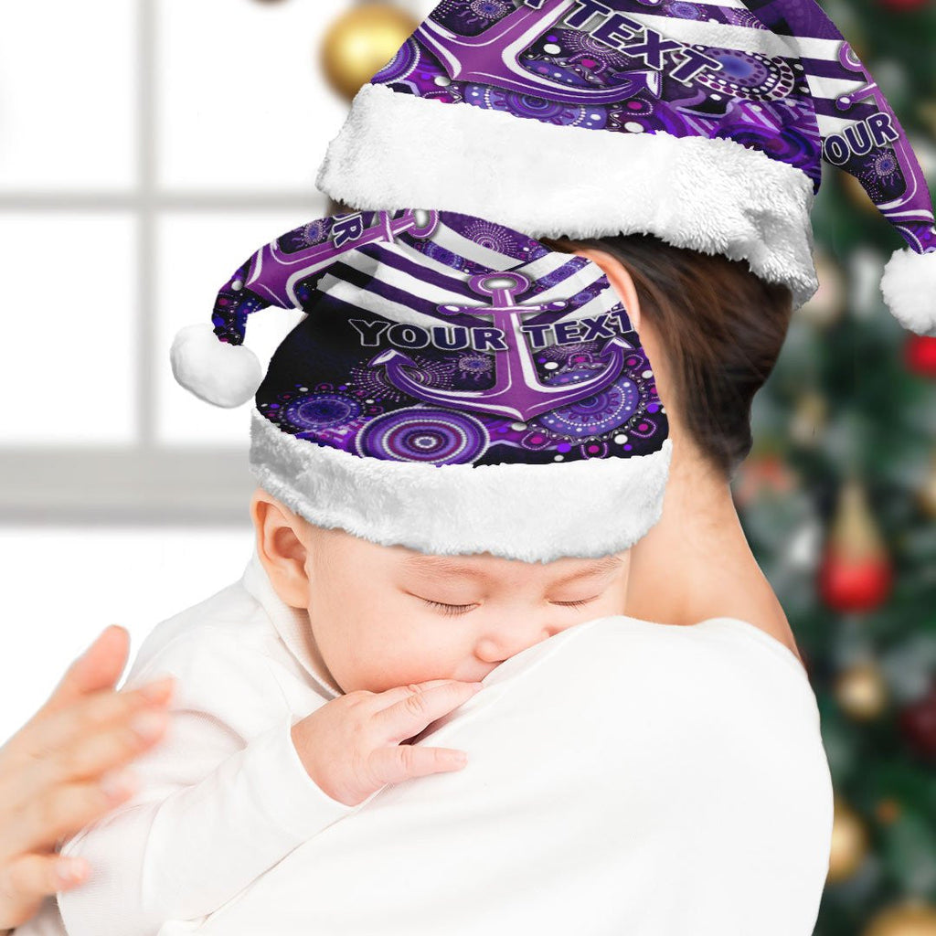 vibe-hoodie-christmas-hat-custom-fremantle-dockers-indigenous-football-team-christmas-hat