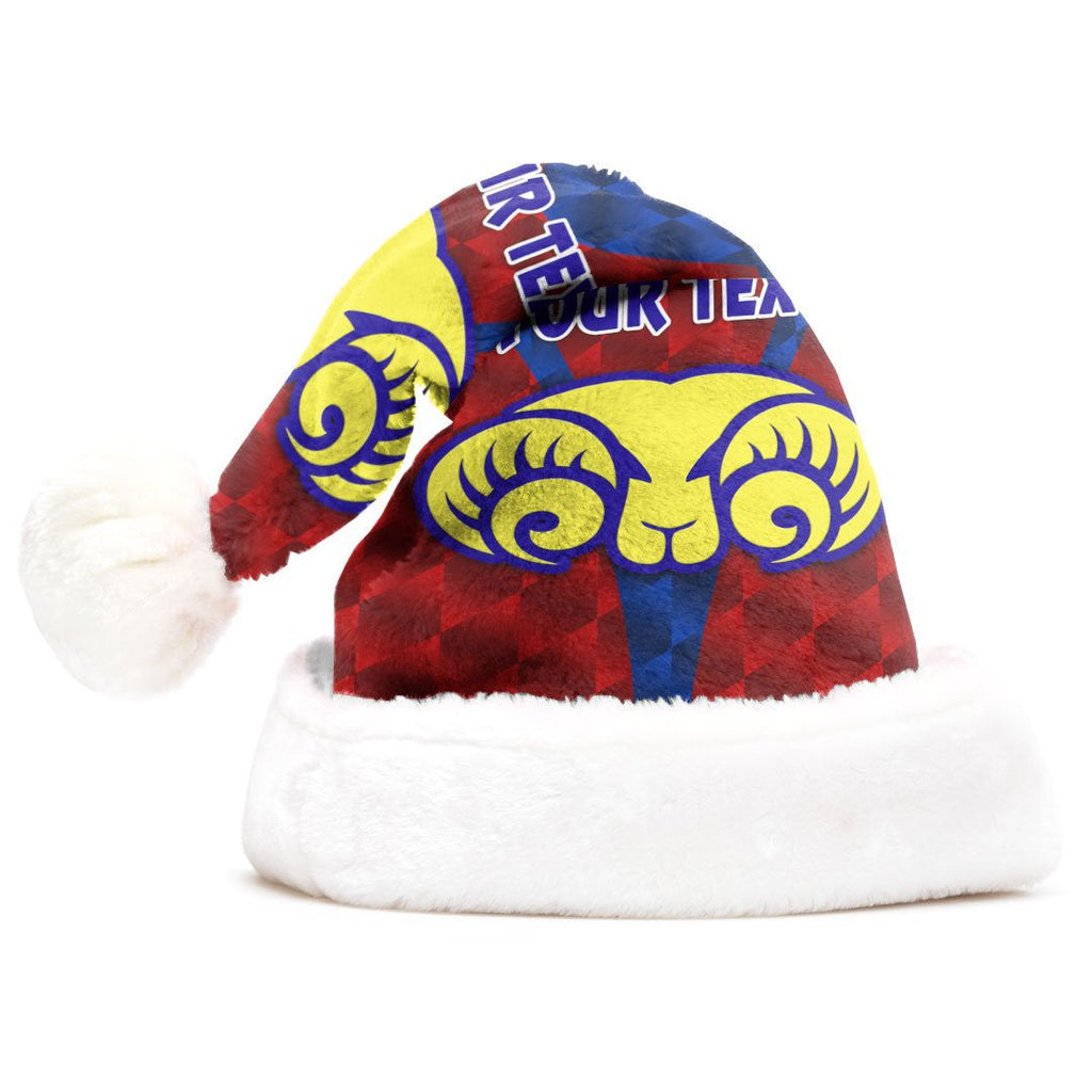 vibe-hoodie-christmas-hat-custom-adelaide-rams-rugby-team-christmas-hat