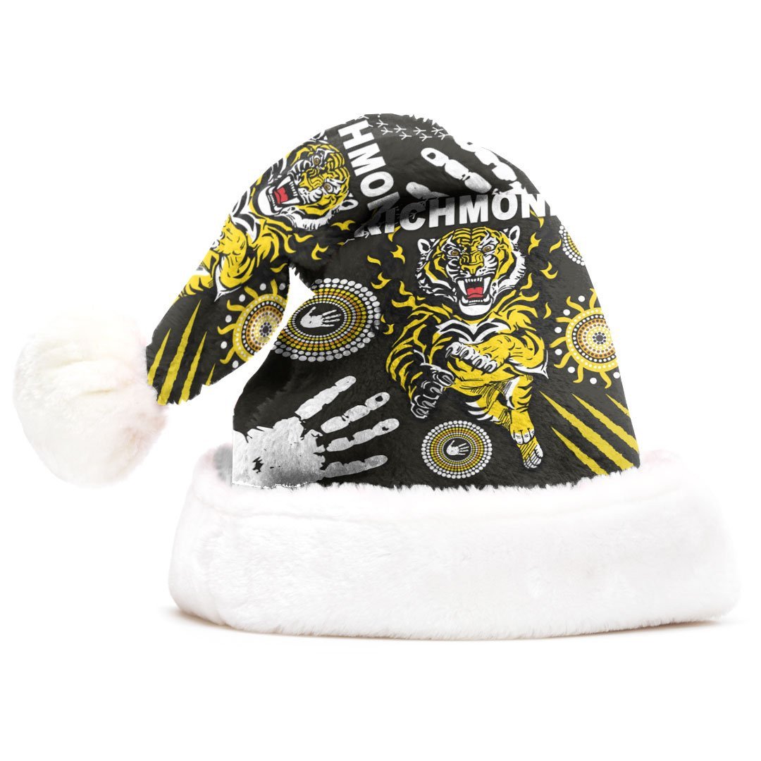 vibe-hoodie-christmas-hat-richmond-tigers-indigenous-football-team-christmas-hat