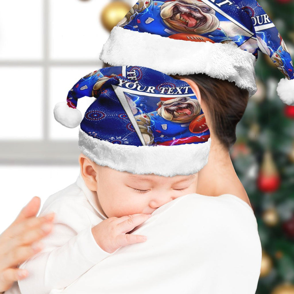 vibe-hoodie-christmas-hat-custom-western-bulldogs-bulldogs-indigenous-football-team-christmas-hat