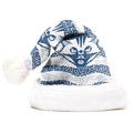 vibe-hoodie-christmas-hat-custom-geelong-cats-simple-indigenous-football-team-christmas-hat