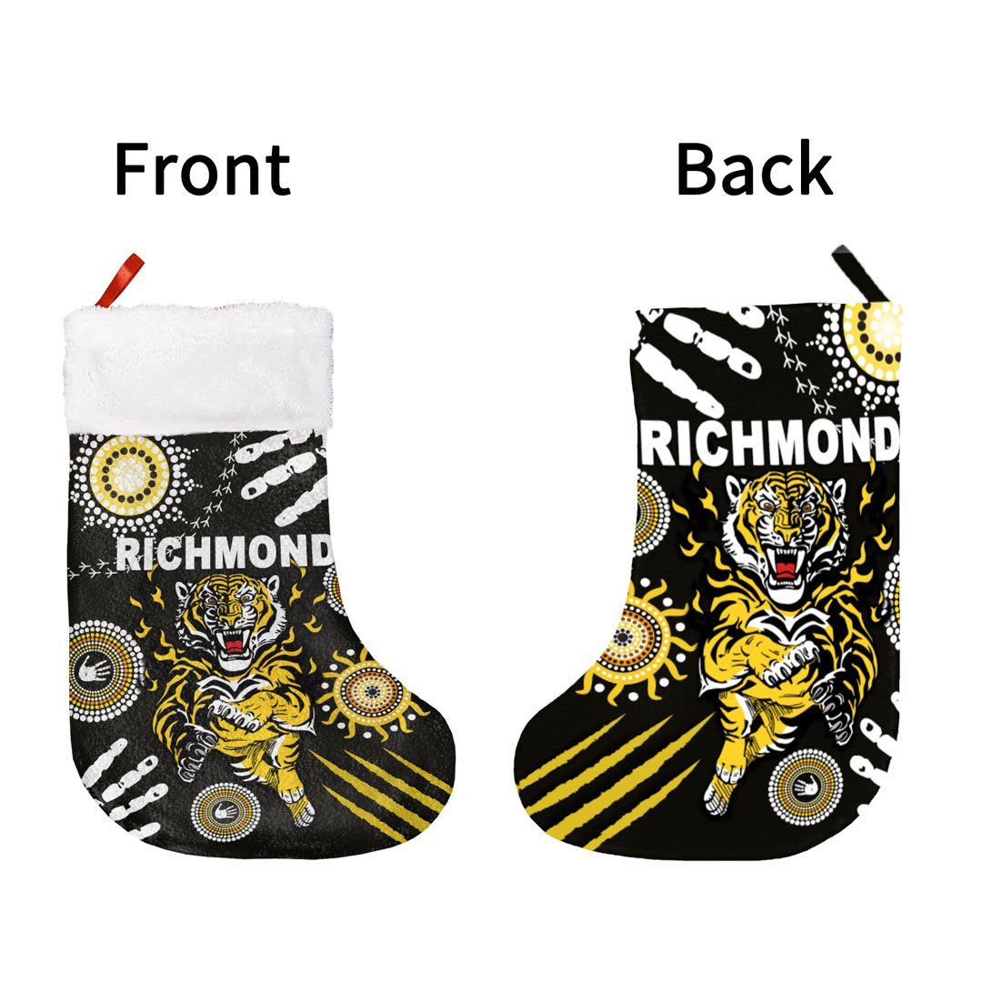 vibe-hoodie-stocking-richmond-tigers-indigenous-football-team-christmas-stocking