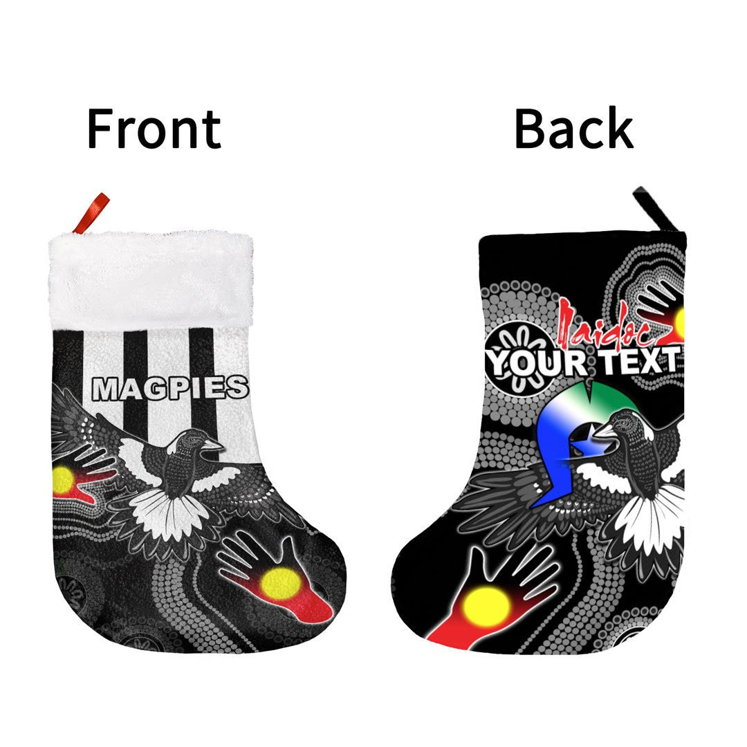 vibe-hoodie-stocking-custom-collingwood-magpies-naidoc-football-team-christmas-stocking