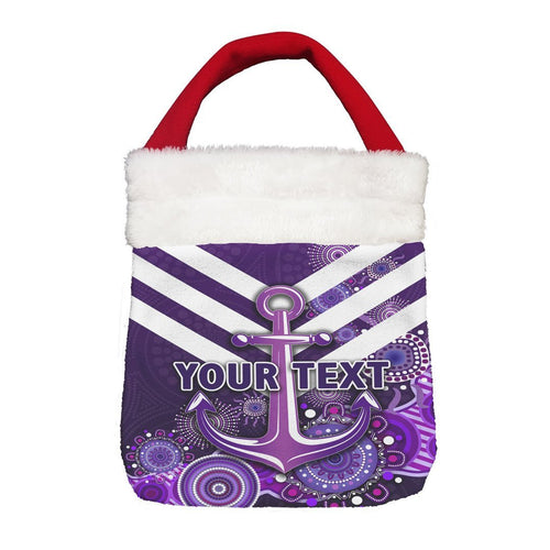 Vibe Hoodie Bag - (Custom) Fremantle Dockers Indigenous - Football Team Christmas Gift Bag