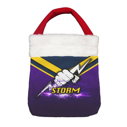 Vibe Hoodie Bag - Melbourne Storm New Release - Rugby Team Christmas Gift Bag