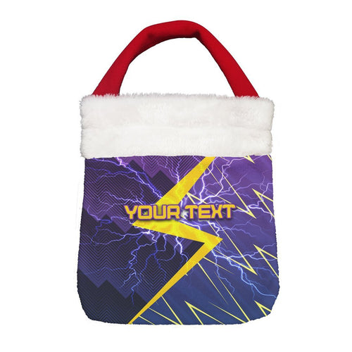 Vibe Hoodie Bag - (Custom) Melbourne Storm Best Version - Rugby Team Christmas Gift Bag