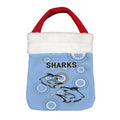 Vibe Hoodie Bag - Cronulla-Sutherland Sharks Simple - Rugby Team Christmas Gift Bag