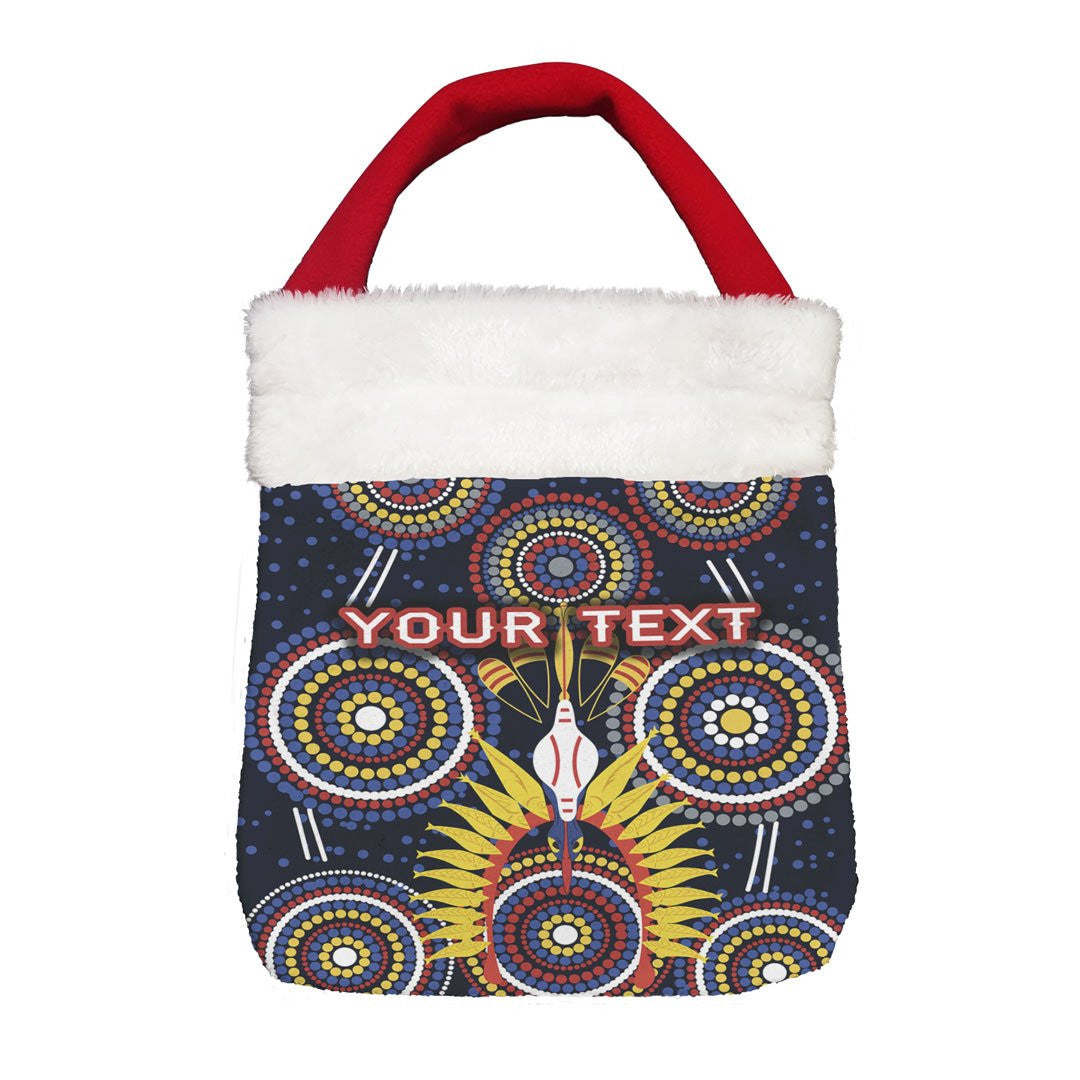 Vibe Hoodie Bag - (Custom) Adelaide Crows Original Indigenous - Football Team Christmas Gift Bag