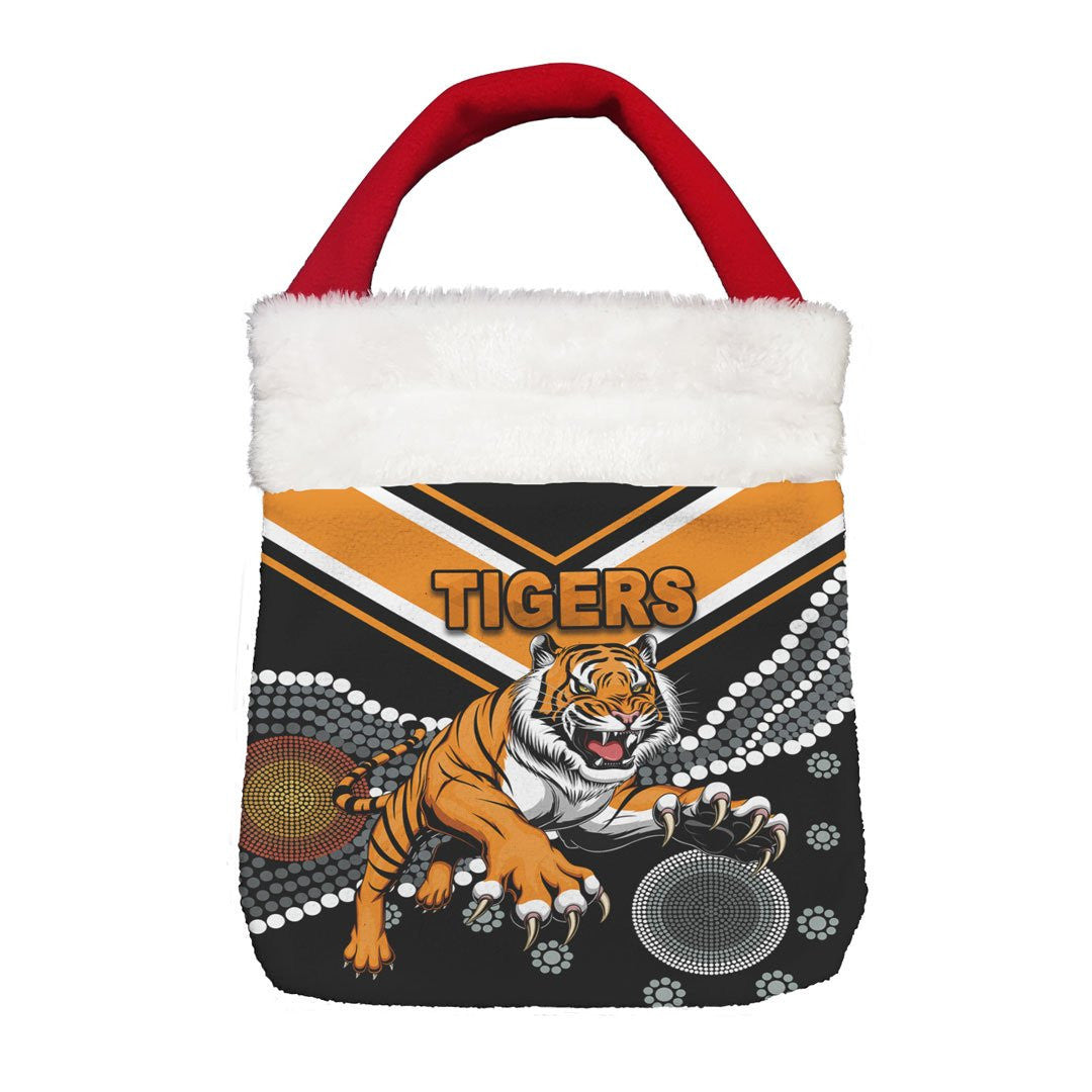 Vibe Hoodie Bag - Wests Tigers Original Indigenous - Rugby Team Christmas Gift Bag