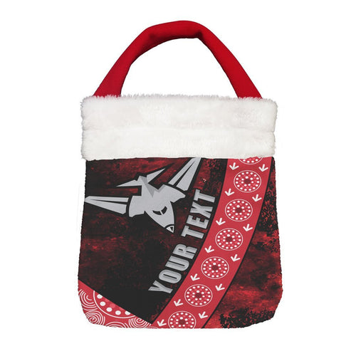 Vibe Hoodie Bag - (Custom) Essendon Bombers Anzac Special Style - Football Team Christmas Gift Bag