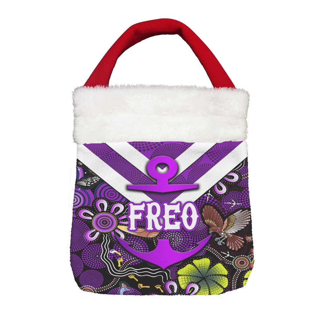 Vibe Hoodie Bag - Fremantle Dockers Indigenous Limited Edition - Football Team Christmas Gift Bag