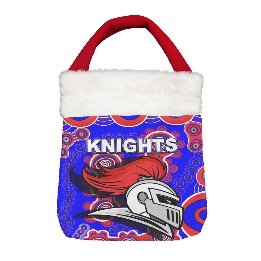 Vibe Hoodie Bag - (Custom) Newcastle Knights Indigenous New - Rugby Team Christmas Gift Bag