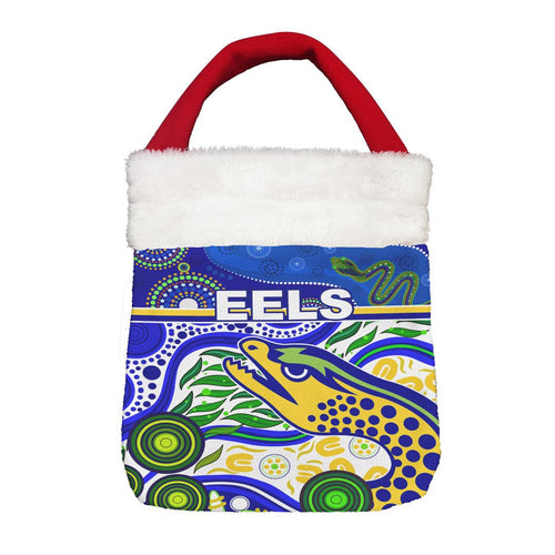 Vibe Hoodie Bag - Parramatta Eels Indigenous Special Blue - Rugby Team Christmas Gift Bag