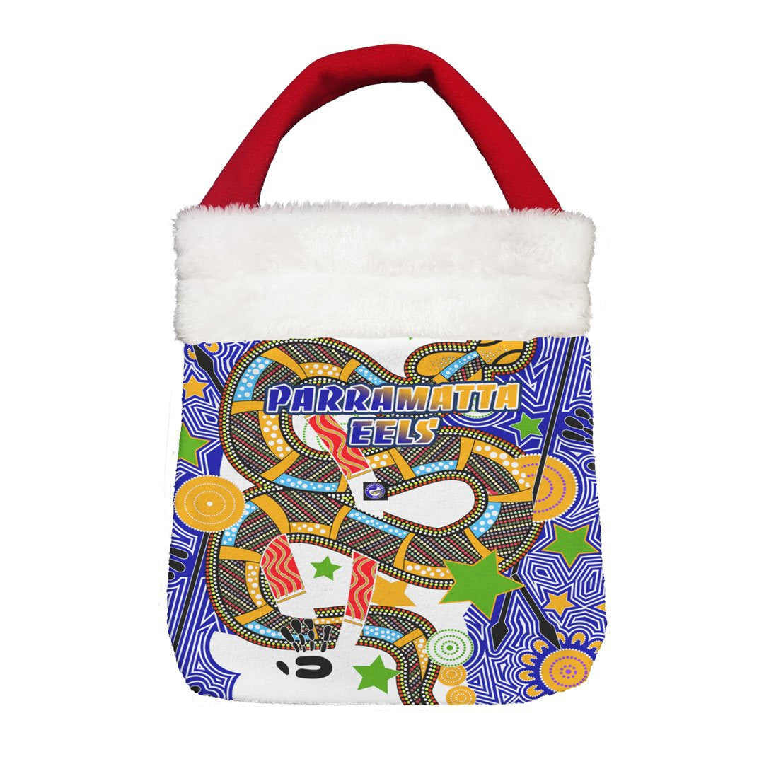 Vibe Hoodie Bag - Parramatta Eels Indigenous - Rugby Team Christmas Gift Bag
