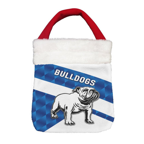 Vibe Hoodie Bag - Canterbury-Bankstown Bulldogs Simple - Rugby Team Christmas Gift Bag
