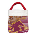 Vibe Hoodie Bag - (Custom) Brisbane Broncos Indigenous Version 2.0 - Rugby Team Christmas Gift Bag