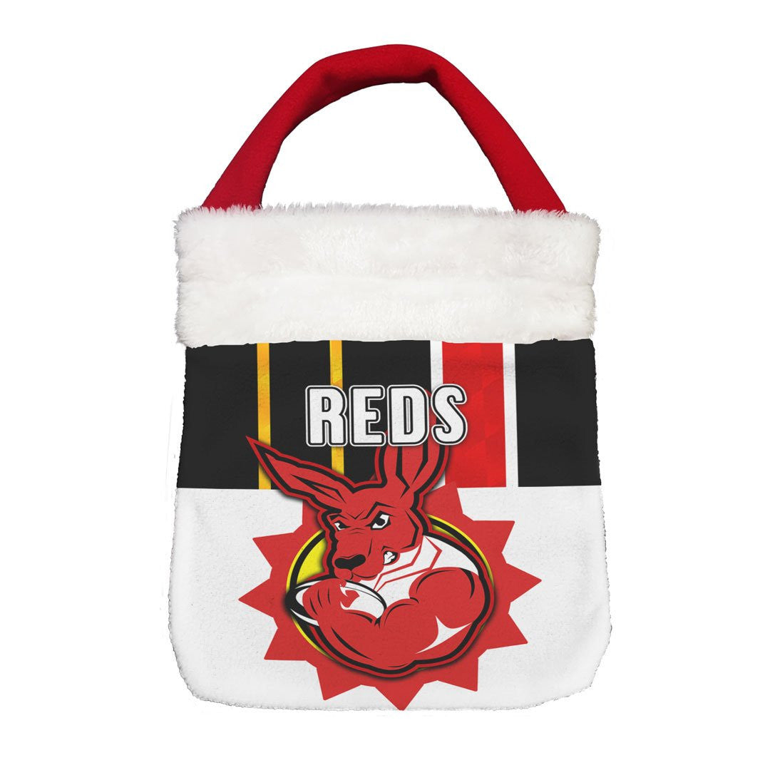 Vibe Hoodie Bag - (Custom) REDs - Rugby Team Christmas Gift Bag
