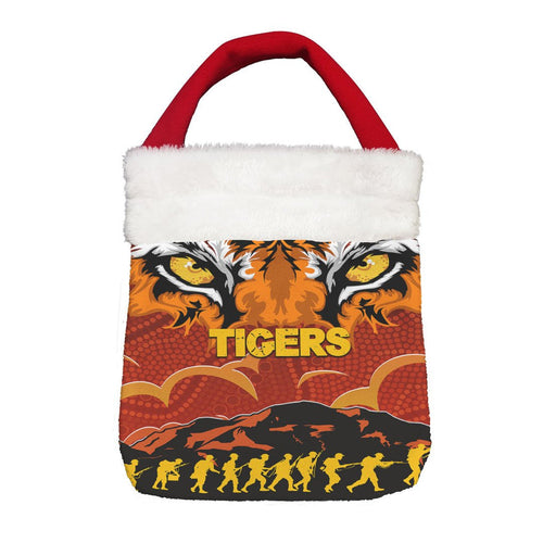 Vibe Hoodie Bag - Wests Tigers Anzac Anzac Soldiers - Rugby Team Christmas Gift Bag