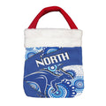 Vibe Hoodie Bag - North Melbourne Kangaroos Indigenous - Football Team Christmas Gift Bag