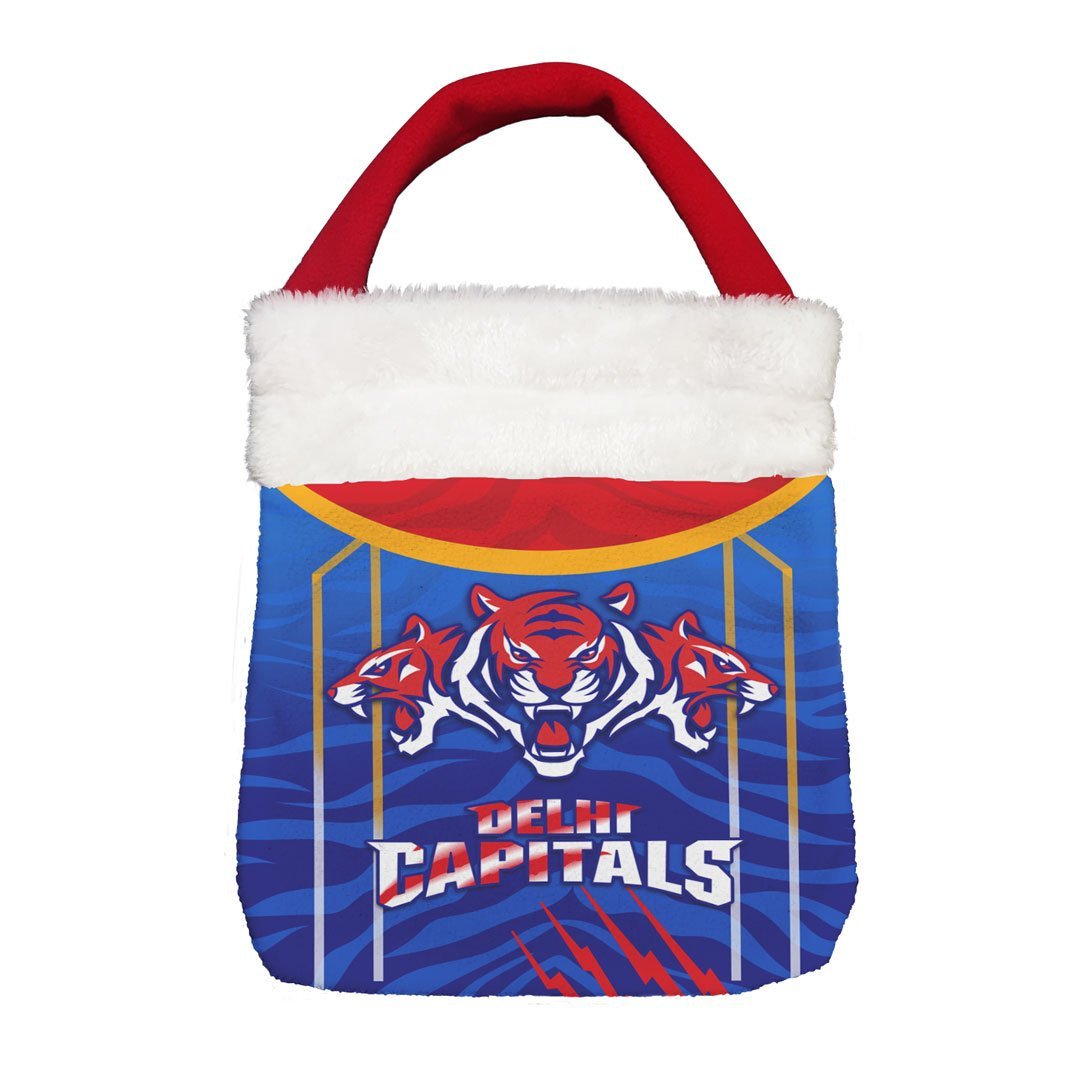 Vibe Hoodie Bag - (Custom) Delhi Capitals Premier - Cricket Team Christmas Gift Bag