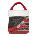 Vibe Hoodie Bag - (Custom) Essendon Bombers Indigenous Black Style - Football Team Christmas Gift Bag