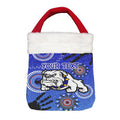 Vibe Hoodie Bag - (Custom) Canterbury-Bankstown Bulldogs Indigenous Victorian Vibes - Rugby Team Christmas Gift Bag