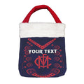 Vibe Hoodie Bag - (Custom) Melbourne Demons Original - Football Team Christmas Gift Bag