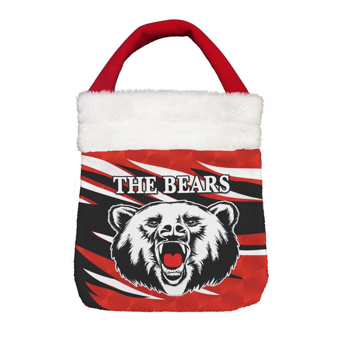 Vibe Hoodie Bag - (Custom) North Sydney Bears Indigenous Limited - Rugby Team Christmas Gift Bag