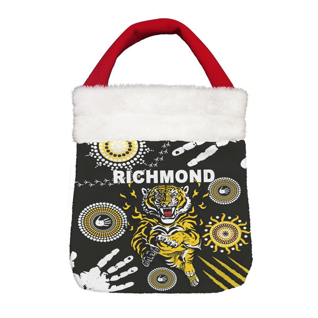 Vibe Hoodie Bag - Richmond Tigers Indigenous - Football Team Christmas Gift Bag
