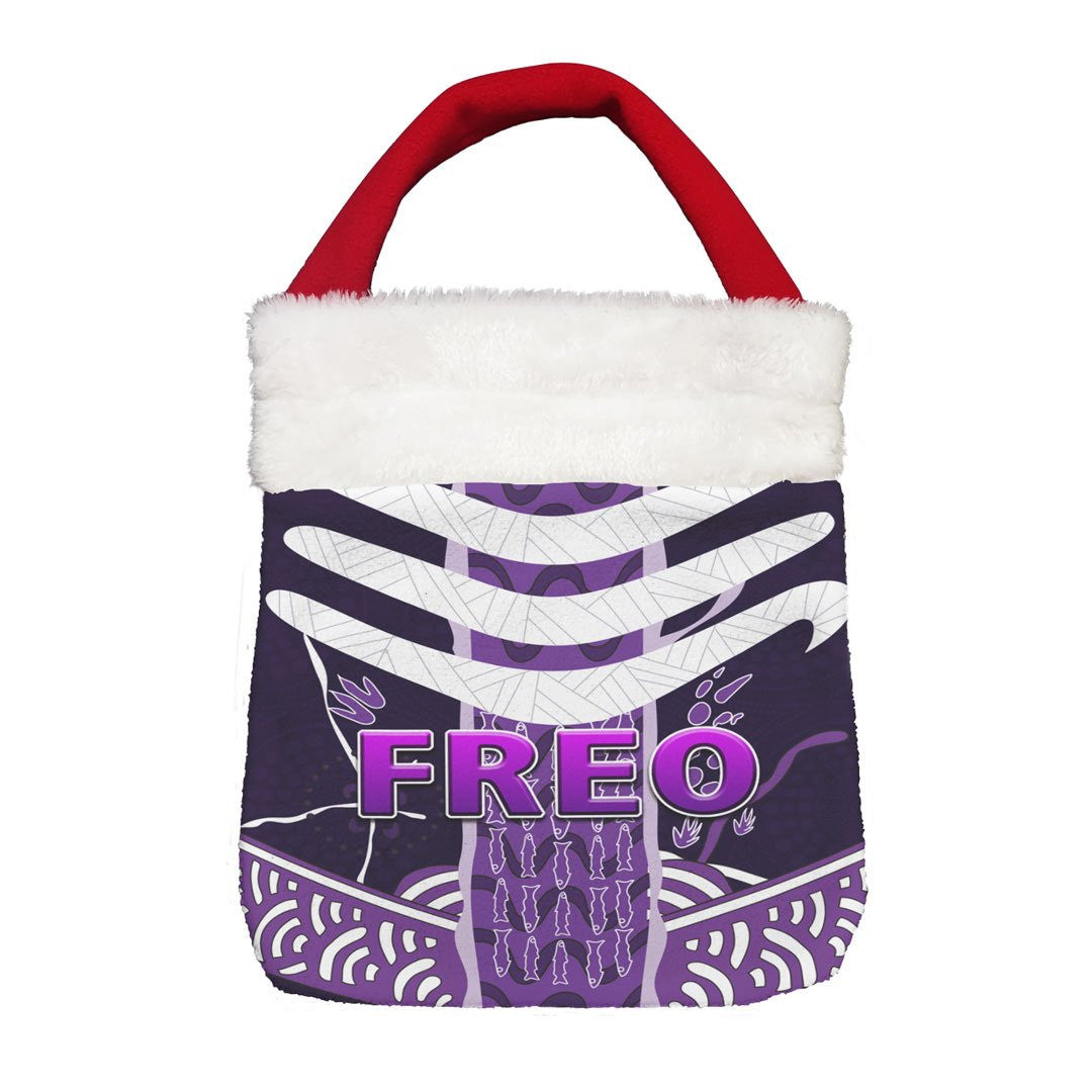 Vibe Hoodie Bag - Fremantle Dockers Indigenous Victory - Football Team Christmas Gift Bag