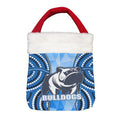 Vibe Hoodie Bag - Canterbury-Bankstown Bulldogs Polygon - Rugby Team Christmas Gift Bag